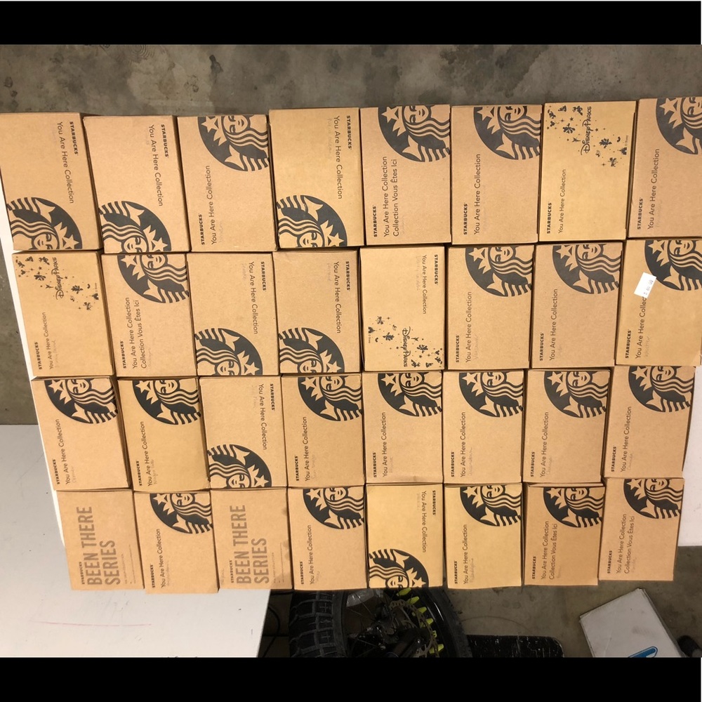 You Are Here Starbucks Empty Boxes